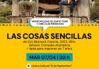 Este martes continúa el Ciclo de Cine con la proyección de “Las Cosas Sencillas”