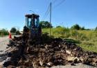 La Municipalidad realiza trabajos de mantenimiento y bacheo en calle República de Chile