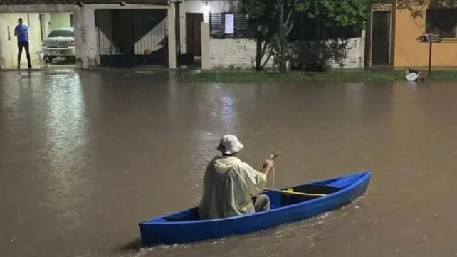 Fenómeno El Niño en el norte santafesino: el fuerte temporal anticipa meses con lluvias por encima de lo normal