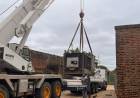 Comenzó la instalación del nuevo horno crematorio del Cementerio Municipal