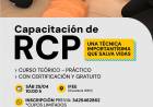La Municipalidad realizará una nueva capacitación gratuita en RCP