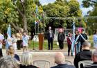 Alcides Calvo presente en las fiestas patronales de Vila