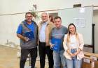 Reunión de Calvo con vecinalistas en la ciudad de Rafaela