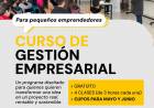 La Municipalidad abre inscripciones para una nueva edición del Curso de Gestión Empresarial