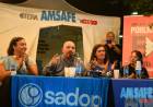Amsafe instaló la Carpa Blanca de la dignidad docente en el dpto. Belgrano