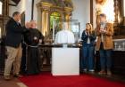 Santa Fe homenajeó al Papa Francisco con el descubrimiento del primer busto en honor a su paso por la ciudad
