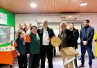 Calvo recorrió las instalaciones de los talleres Rupay en Sunchales