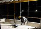 Arrancaron los trabajos nocturnos: Provincia acelera la construcción del Estadio Multipropósito del CARD para los Juegos Suramericanos