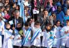 Día histórico: el gobernador Pullaro dejó inaugurada la restauración del Monumento a la Bandera