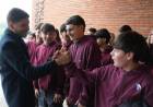 Pullaro reivindicó el trabajo colectivo como camino para construir futuro al inaugurar una escuela en Hughes