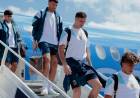 La Selección argentina llegó a Dallas en la previa del partido ante Austria