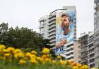 De otra galaxia, de mi ciudad: se concreta la puesta en valor del emblemático mural de Messi