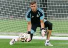 La Selección argentina entrenó bajo la lluvia, mientras que España canceló la práctica