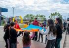 Cientos de niños disfrutaron las vacaciones de invierno en la ciudad