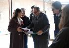 Poletti supervisó las obras del Jardín Municipal en barrio Alfonso, que alcanzan un 50 % avance
