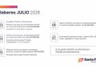 Comienza el cronograma de pago de haberes de julio para trabajadores provinciales
