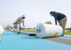 Juegos Suramericanos: avanzan las obras de la nueva pista de atletismo del CARD