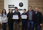 El Concejo distinguió a jóvenes estudiantes que representaron a Santa Fe en olimpíadas de matemática