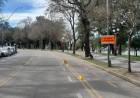 La Municipalidad avanza con las adecuaciones para la ciclovía en el sur de la ciudad