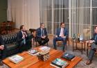Diputados argentinos se reunieron en Itamaraty con el canciller de Brasil Mauro Vieira