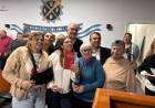 Giuliano recorrió Rafaela junto al senador Alcides Calvo