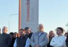 Calvo participó de la inauguración del estadio multipropósito y la pista de BMX en Rafaela