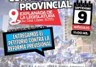 Amsafé vuelve a la Legislatura para pedir la derogación de la reforma previsional: "No nos conviene jubilarnos"