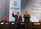 Javkin recibió en Rosario a las autoridades del deporte sudamericano en la Asamblea de la Odesur