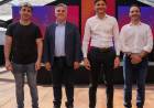 Juegos Suramericanos: Pullaro recorrió junto a Llaryora, Valdés y Torres instalaciones deportivas y el predio del Fan Fest en Rosario