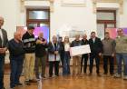 Pullaro entregó más $ 1.100 millones a tres instituciones por la recaudación de las entradas de los Juegos Suramericanos