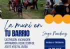 La "Muni en tu barrio", en otra jornada de cercanía llega a barrio Jorge Newbery