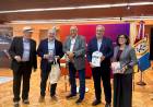Calvo acompañó la presentación  de la obra "La Argentina de los barcos" en Buenos Aires