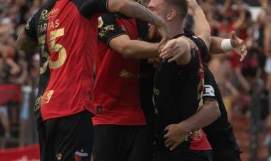 Beltrán, el goleador de Colón, dejó su sello en el Grella