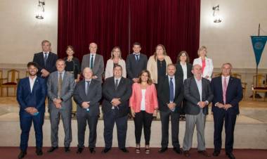 Mammarella y Carrera pusieron en funciones al nuevo gabinete