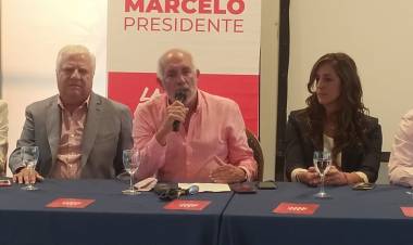 Sale a la cancha la agrupación Tate Campeón que lleva como presidente a Marcelo Martín