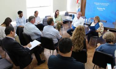 La provincia avanza en una agenda de trabajo conjunto con la Mesa Agropecuaria Provincial