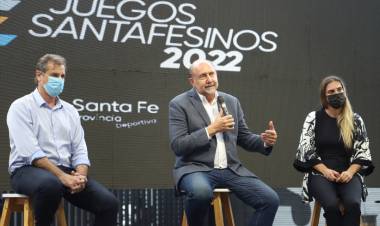 La provincia presentó los “Juegos Santafesinos 2022, camino a los Evita”