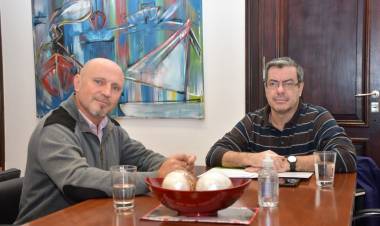 Savino recibió al diputado nacional Germán Martínez