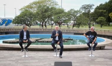 A 40 años de la Guerra de Malvinas, Omar Perotti encabezó la presentación de las actividades conmemorativas en Rosario