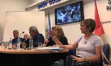 UDA reclama a la provincia que espere los resultados de la paritaria docente nacional