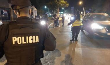 Controles vehículares, como se realizan en la ciudad de Santo Tomé