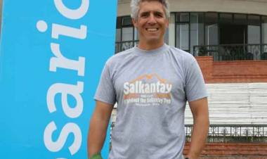 Adrián Ghiglione a días del comienzo de los Juegos Suramericanos de la Juventud en Rosario