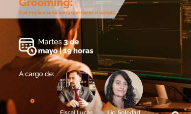 Ciberbullying y Grooming: nueva charla libre y gratuita