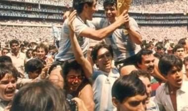 Gustavo Ripke recordó el mundial de México 86 donde convivió con la selección de Bilardo y Maradona