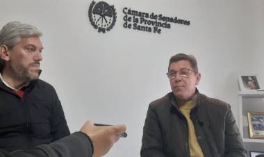 Borla presentó el proyecto para la creación de la bandera del Dpto. San Justo