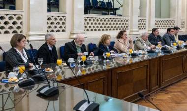 Eugenio Martín de Palma, nuevo presidente, detalló lo objetivos de la Mesa del Dialogo Santafesino