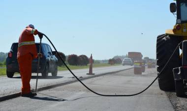 Se retoma la obra en la autopista entre Rosario y Roldán