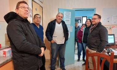 Recorrida del senador Rodrigo Borla por el norte del Dep. San Justo