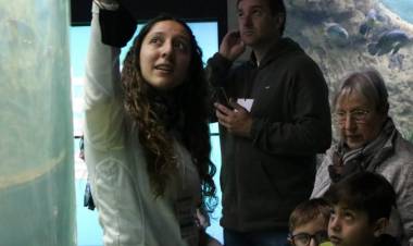 Más de 3.500 personas visitaron el Acuario del río Paraná durante el fin de semana largo 