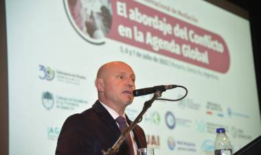 Comenzó el Congreso Internacional de Mediación en Rosario